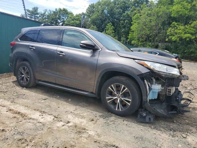Vin: 5tdbzrfh5js824574, lot: 57248455, toyota highlander le 20184