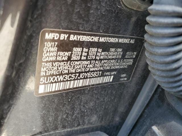 2018 BMW X4 XDRIVE2 5UXXW3C57J0Y65831