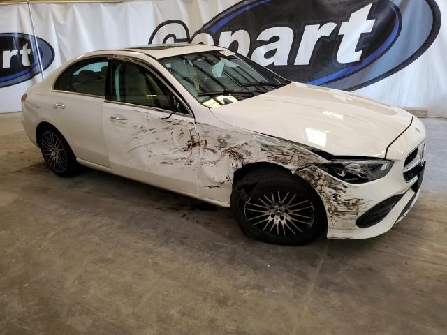 Vin: w1kaf4hb0sr247698, lot: 58407895, mercedes-benz c-class 300 4matic 20254