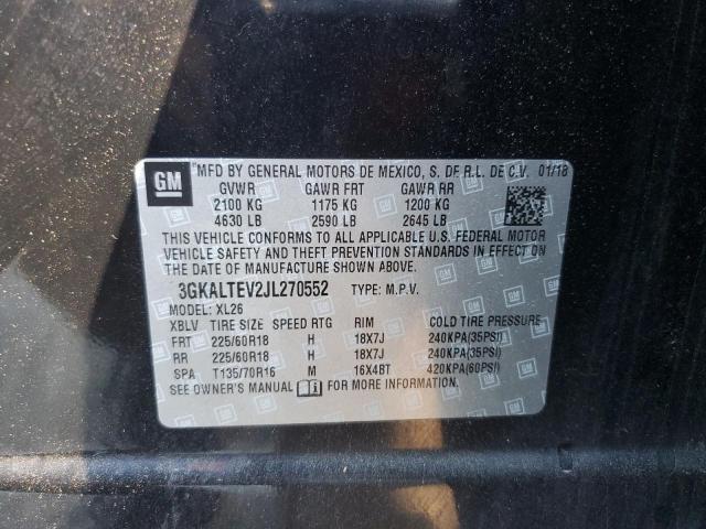 2018 GMC TERRAIN SL - 3GKALTEV2JL270552