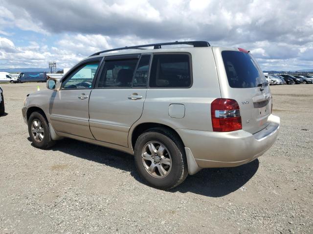 TOYOTA HIGHLANDER 2005 gold  gas JTEDP21A150058704 photo #3