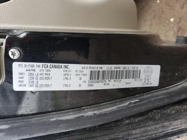 2019 DODGE GRAND CARA - 2C4RDGDG8KR795755