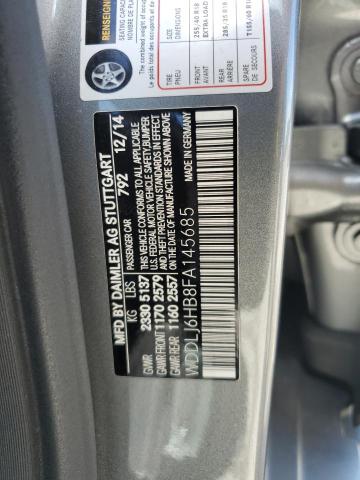 2015 MERCEDES-BENZ CLS 400 4M WDDLJ6HB8FA145685