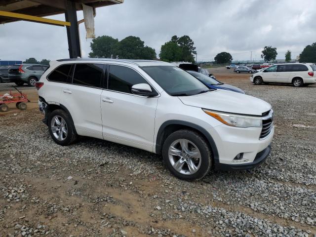 Vin: 5tdykrfh8gs137872, lot: 57435305, toyota highlander limited 20164