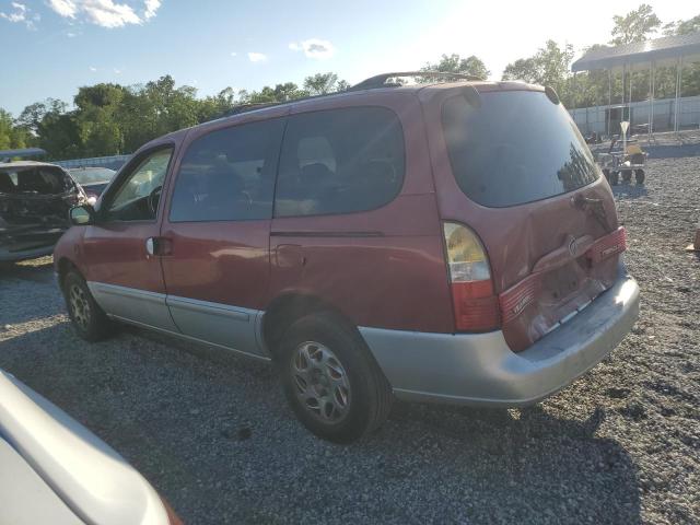 MERCURY VILLAGER 2000 red sports v gas 4M2XV11T6YDJ03887 photo #3