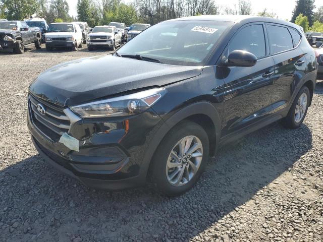 HYUNDAI TUCSON SE 2018 black  gas KM8J23A41JU817064 photo #1