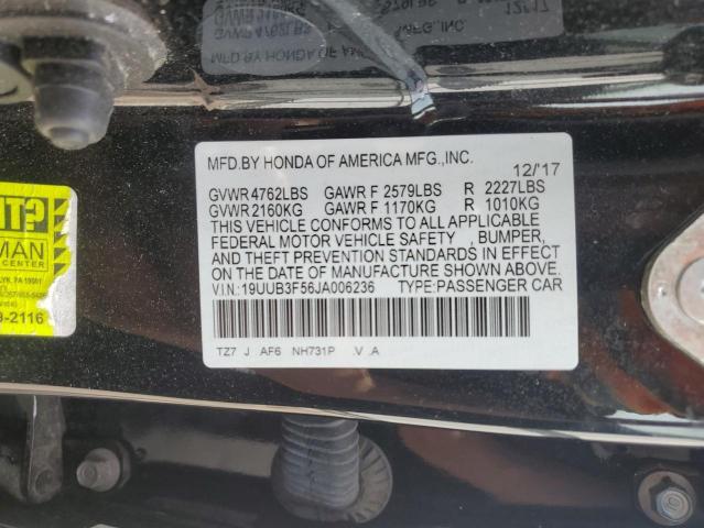 2018 ACURA TLX TECH 19UUB3F56JA006236