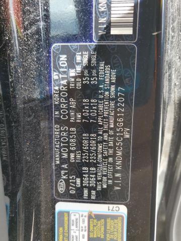 2016 KIA SEDONA EX KNDMC5C15G6122077