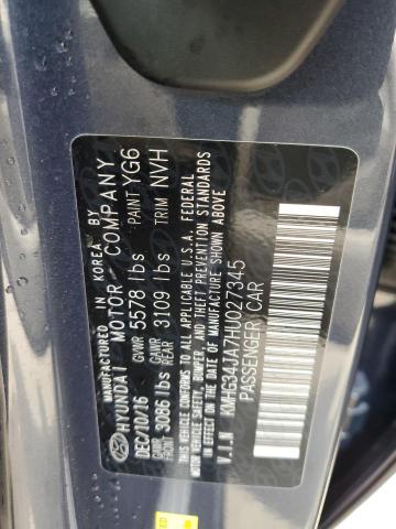 2017 GENESIS G90 PREMIU KMHG34JA7HU027345