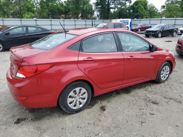 Vin: kmhct4ae9gu137023, lot: 57100605, hyundai accent se 20163