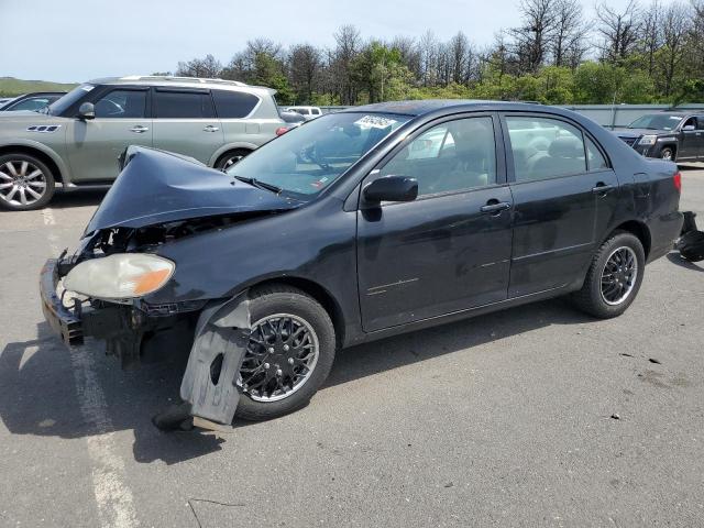 TOYOTA COROLLA CE 2006 black  gas 2T1BR32E06C592667 photo #1