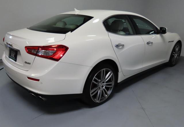 MASERATI GHIBLI S 2014 white  Gasoline ZAM57RTA7E1094580 photo #4