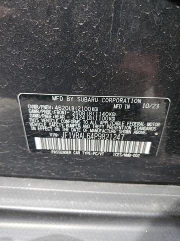 2023 SUBARU WRX LIMITE JF1VBAL64P9821247