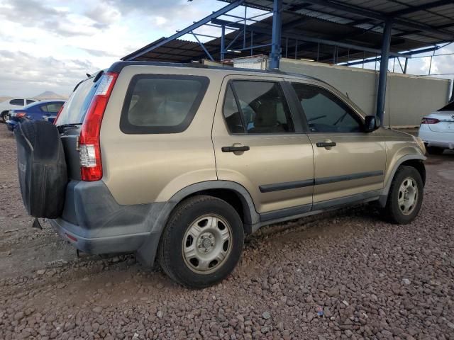 HONDA CR-V LX 2006 tan  gas JHLRD785X6C060706 photo #4