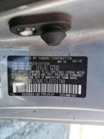 2018 TOYOTA 86 GT JF1ZNAE15J9701748