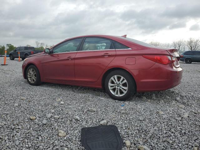 HYUNDAI SONATA GLS 2013 red  gas 5NPEB4AC4DH723214 photo #3