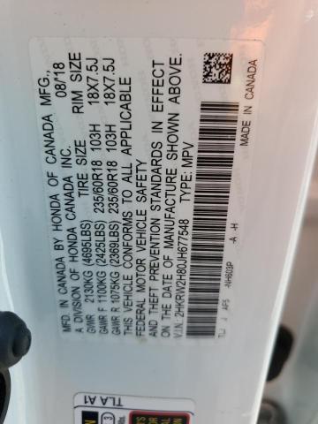 2018 HONDA CR-V EXL - 2HKRW2H80JH677548