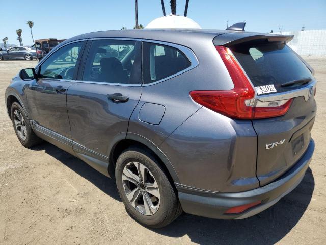 HONDA CR-V LX 2018 gray  gas 2HKRW6H34JH223685 photo #3