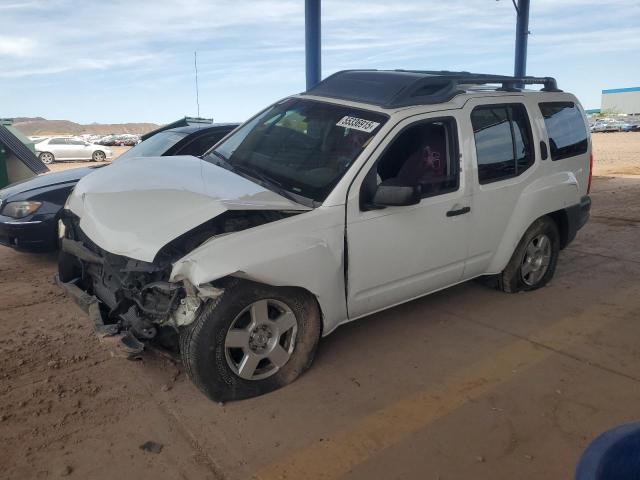 NISSAN XTERRA OFF 2007 white  gas 5N1AN08U77C515644 photo #1