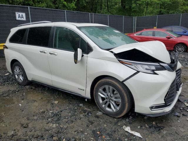 Vin: 5tdzrkec6ms034734, lot: 58176655, toyota sienna limited 20214