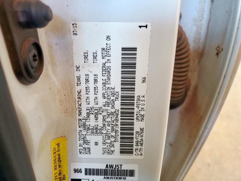 2015 TOYOTA TUNDRA CRE 5TFEM5F19FX094032