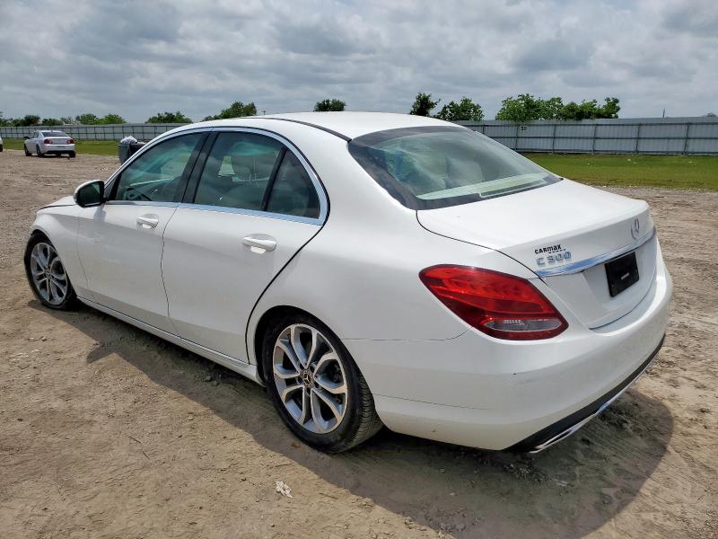 Vin: 55swf4jb4ju271581, lot: 57320325, mercedes-benz c-class 300 20182