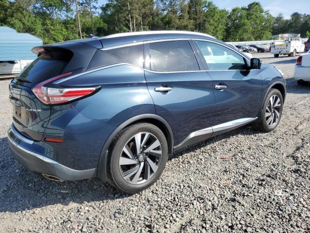 NISSAN MURANO S 2016 blue  gas 5N1AZ2MG1GN106169 photo #4