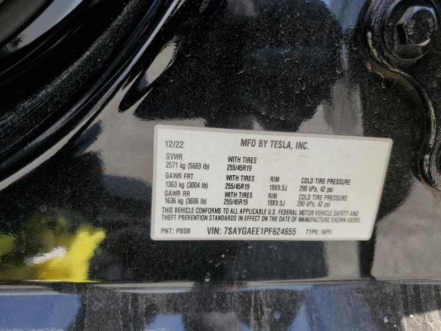 2023 TESLA MODEL Y 7SAYGAEE1PF624655