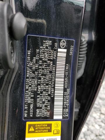 2016 TOYOTA CAMRY LE - 4T4BF1FK9GR555863