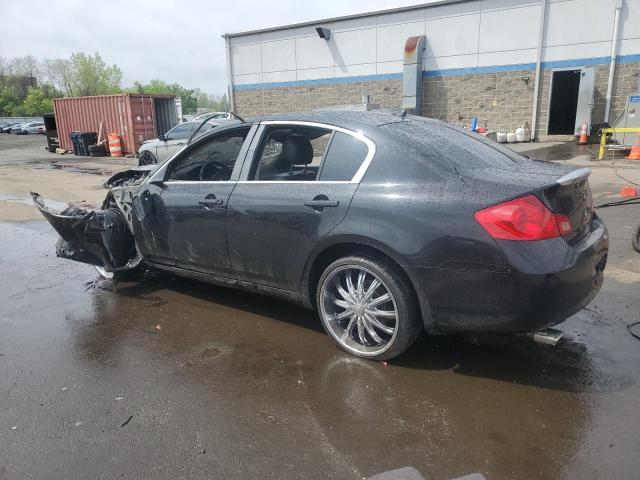 INFINITI G35 2007 black  gas JNKBV61F07M818877 photo #3