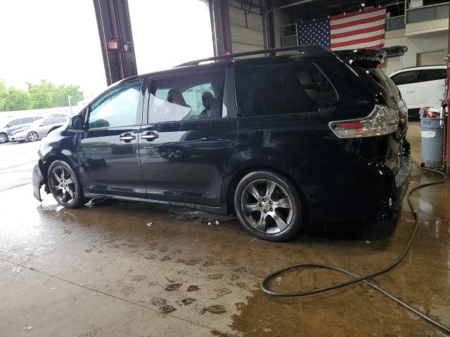 Vin: 5tdxk3dc6fs553496, lot: 55789505, toyota sienna sport 20152