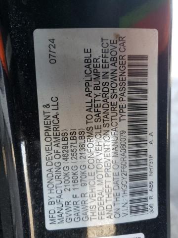 2024 HONDA ACCORD HYB 1HGCY2F60RA080079