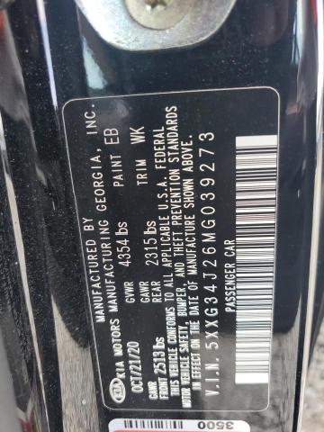2021 KIA K5 EX 5XXG34J26MG039273
