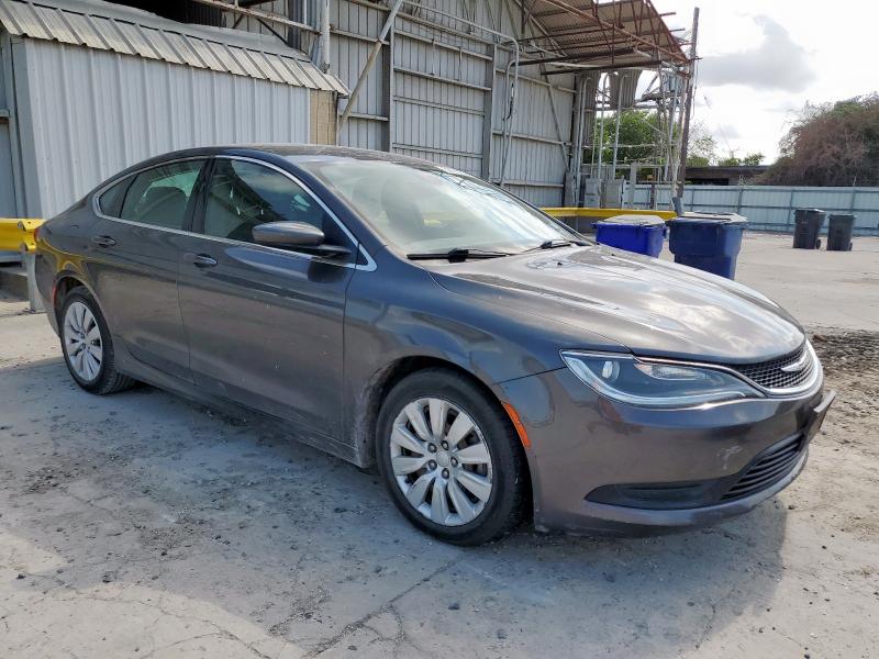 Vin: 1c3cccfb2fn705932, lot: 58176155, chrysler 200 lx 20154