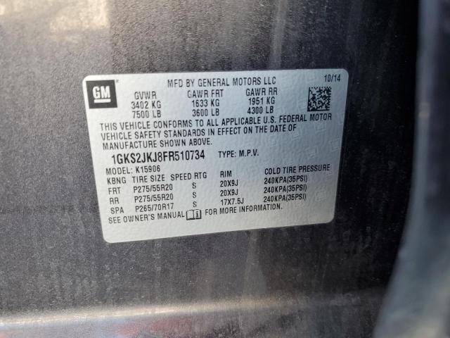 2015 GMC YUKON XL D - 1GKS2JKJ8FR510734