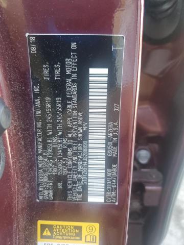 2018 TOYOTA HIGHLANDER - 5TDYZRFH4JS288890