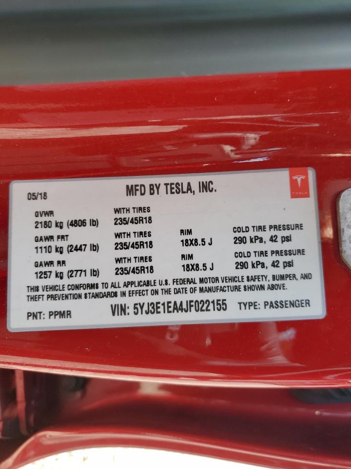 Tesla Model 3 2018