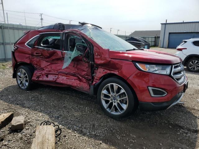 Vin: 2fmpk4k88jbb36729, lot: 55234565, ford edge titanium 20184