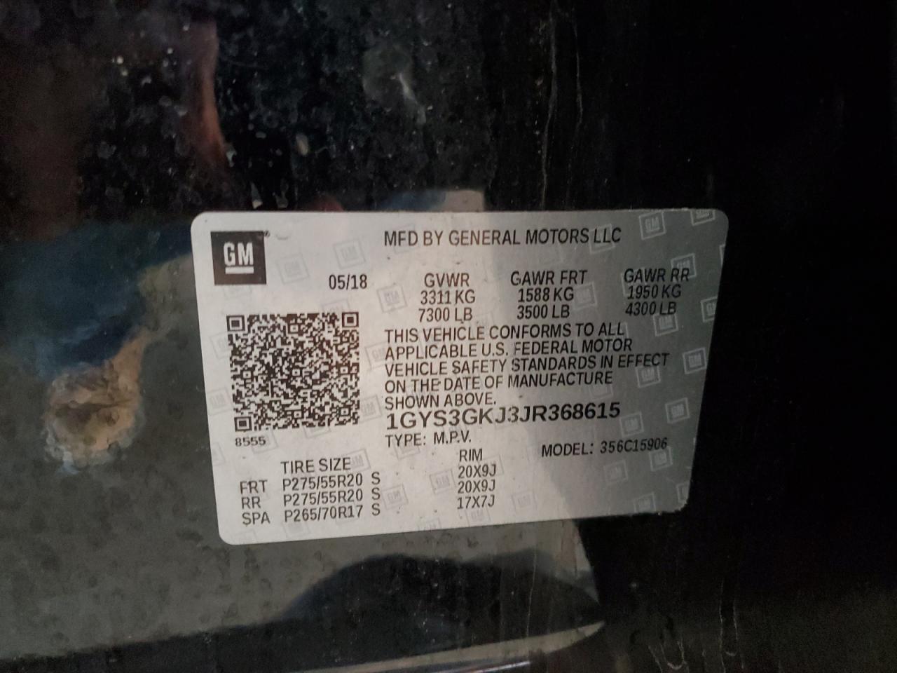 CADILLAC ESCALADE ESV