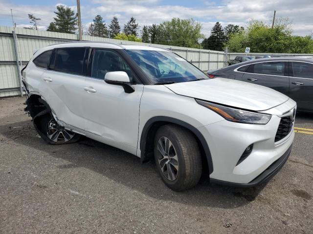 Vin: 5tdgzrbh7ns589533, lot: 57478765, toyota highlander xle 20224