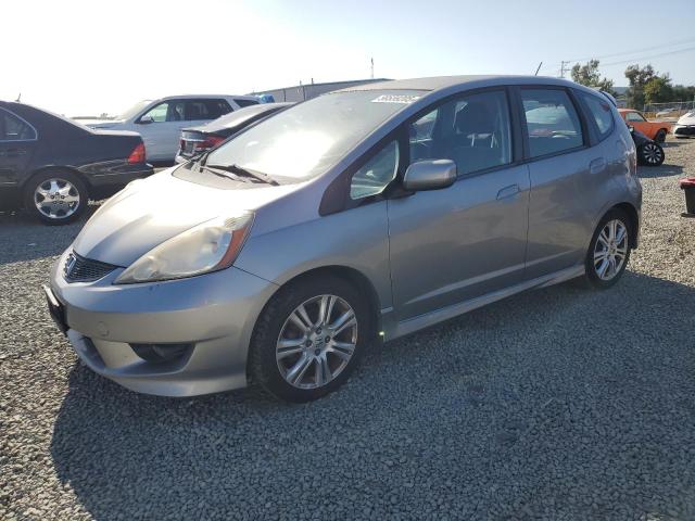HONDA FIT SPORT 2009 silver  gas JHMGE88639S006463 photo #1