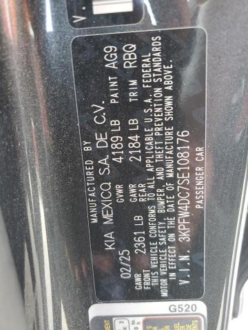 2025 KIA K4 GT-LINE 3KPFW4DC7SE108176