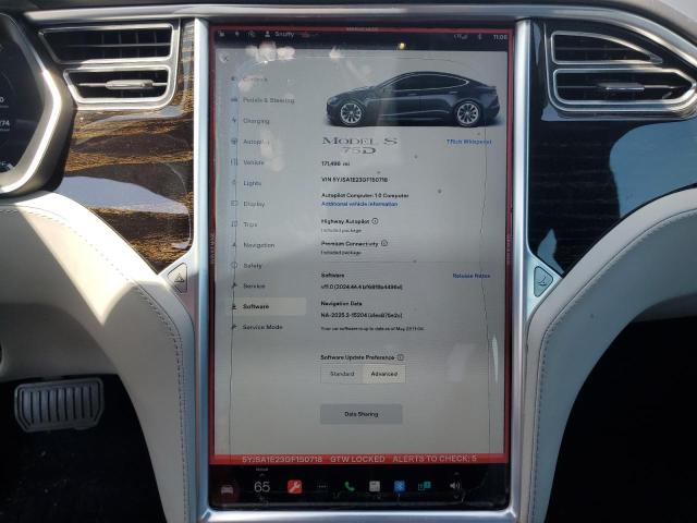 2016 TESLA MODEL S - 5YJSA1E23GF150718