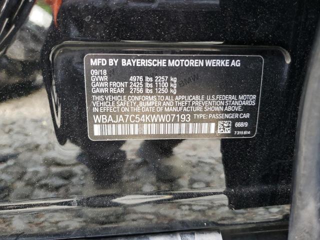 2019 BMW 530 XI - WBAJA7C54KWW07193