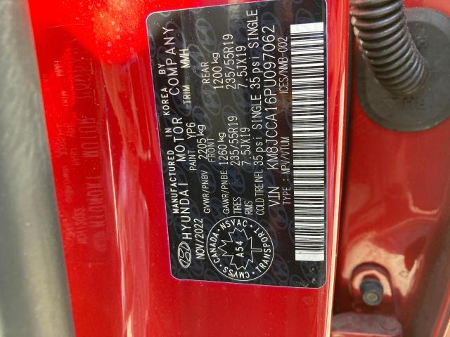 2023 HYUNDAI TUCSON LUX KM8JCCA16PU097062