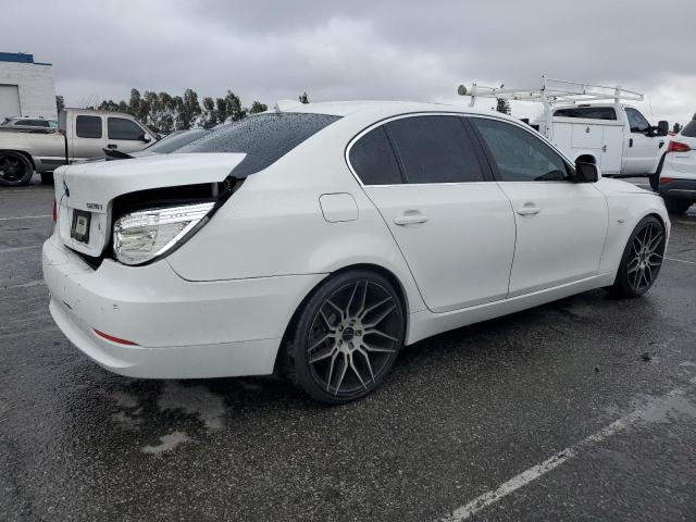 BMW 528 I 2009 white  gas WBANU53579C122586 photo #4