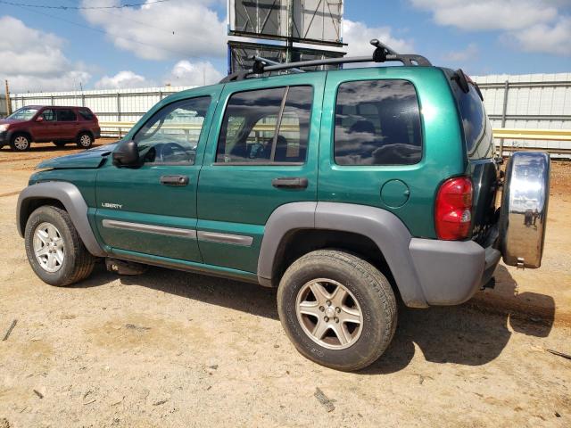JEEP LIBERTY SP 2004 green  gas 1J4GL48K34W183085 photo #3
