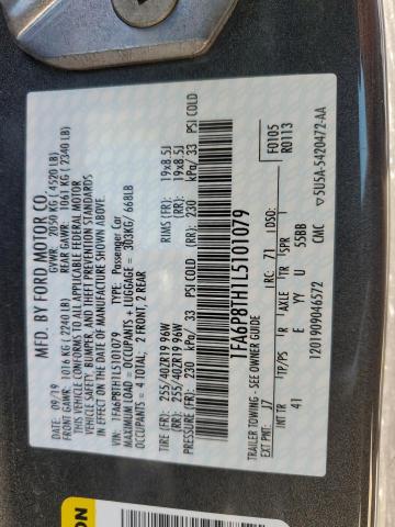 2020 FORD MUSTANG - 1FA6P8TH1L5101079