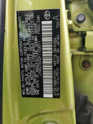 2015 TOYOTA PRIUS C - JTDKDTB32F1103011