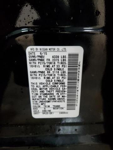 2015 NISSAN ROGUE SELE - JN8AS5MT1FW160575